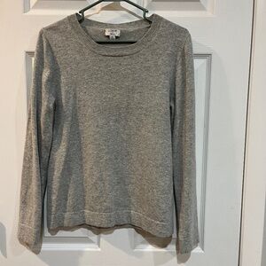 J Crew Wool Blend Gray Sweater Medium D04
